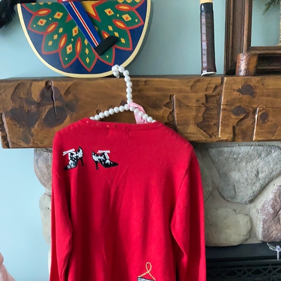 Vintage sequinned cardigan the collective works of Berek by Takako Sakon - Picture 12 of 15